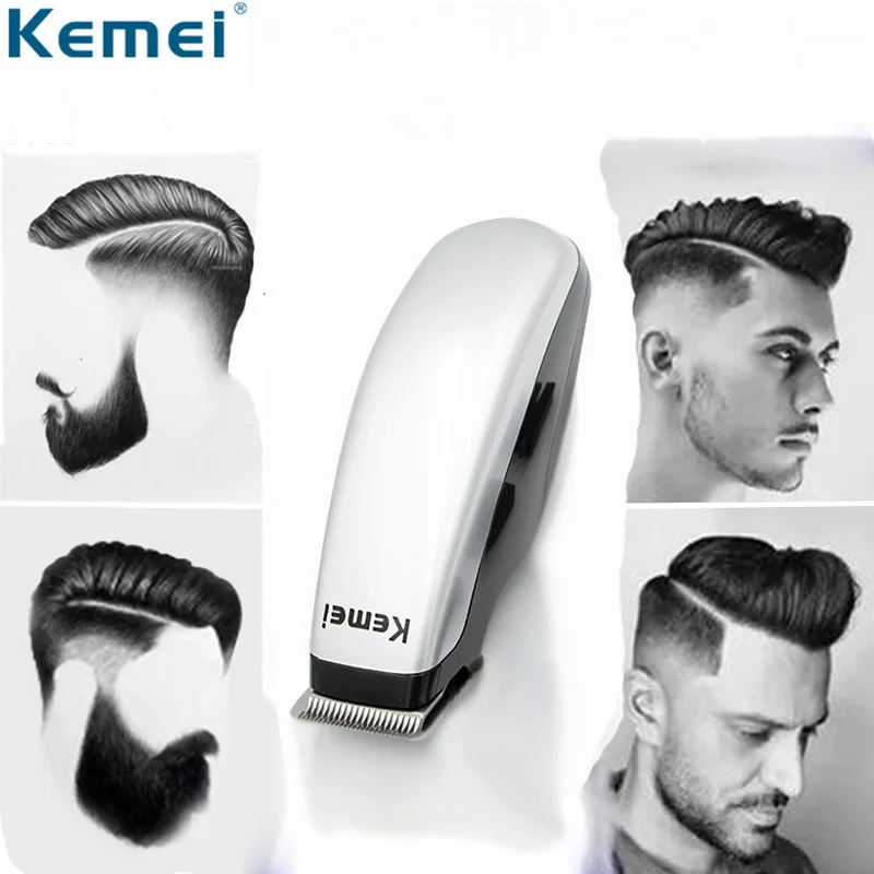 Kemei KM 666 новый дизайн электрическая машинка для стрижки волос мини триммер