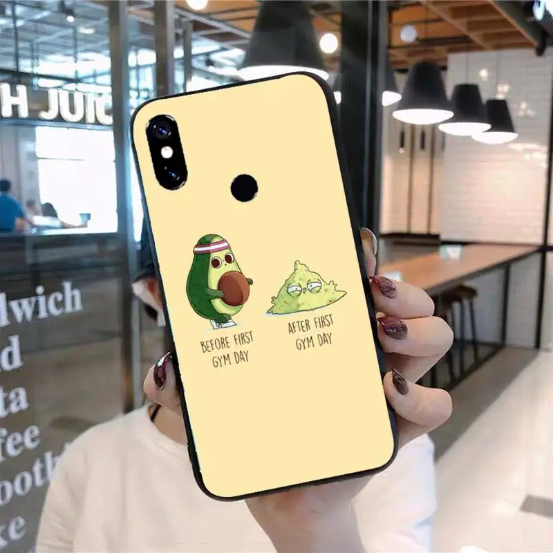 

Avocado cartoon Phone Case For Xiaomi Redmi 7 8 9t 9se k20 mi8 max3 lite 9 note 9s 10 pro