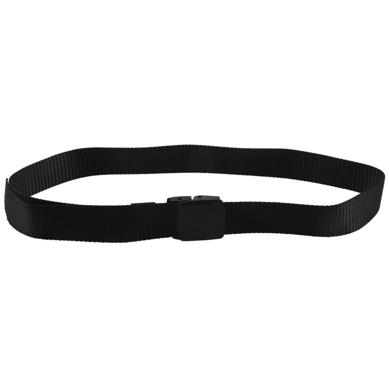 

Натуральный мужской холщовый ремень с металлической бесплатной пластиковой автоматической пряжкой