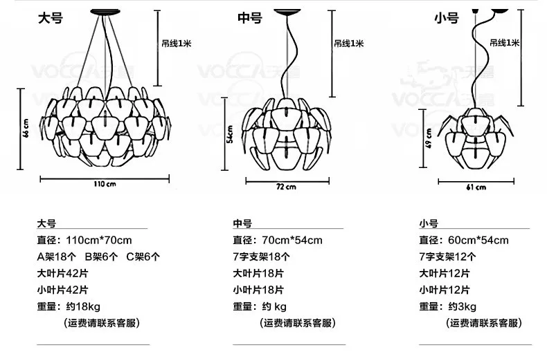 Современная Лазерная люстра Apple акриловая прозрачная освещение женской