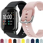 Ремешок для часов Xiaomi Haylou LS02, силиконовый быстросъемный браслет для часов Realme, 20 мм