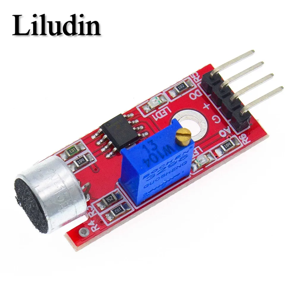 MAX4466 MAX9814Switch обнаружения свисток Переключатель усилитель микрофона для Arduino