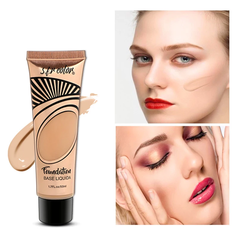 

50ml Matte Hydrating Face Liquid Foundation Primer Cream Pore Filler Concealer Color Correcting Summer Makeup Cosmetic