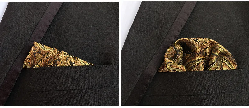 New25* 25 см дизайнерский Карманный квадратный модный платок в горошек Пейсли Цветочный Клетчатый Стиль мужской костюм карманные аксессуары бабочки на подарок ma