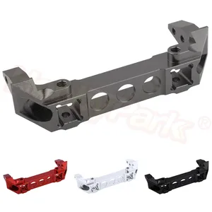 Trx4 алюминиевые крепления переднего бампера, замена TRA8237 для Traxxas, запчасти для гусеничного автомобиля на гусеничном ходу, для Traxxas, 1, 10, RC