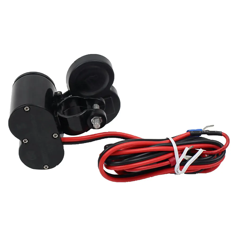 

HOT SALES!!! 12V-24V Motorcycle Handlebar USB Charger Waterproof Cigaretteed Lighter Socket