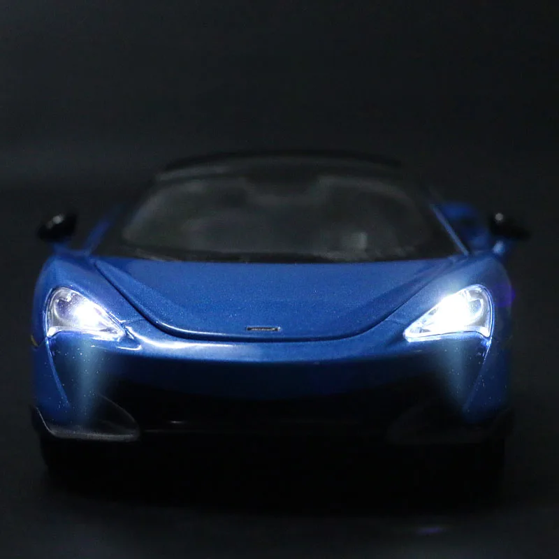 Литой и игрушечный автомобиль RMZ McLaren 600LT модель спортивного автомобиля 1:32