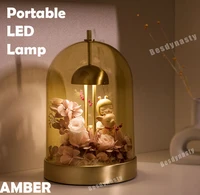 new portable led lamp creative desk lamp touch control lamp simple modern luxurious charging lamp fashion light