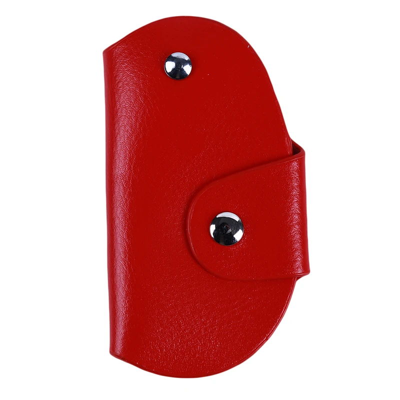 Искусственная кожа для мужчин и женщин кожаная сумка ключница держатель ключей