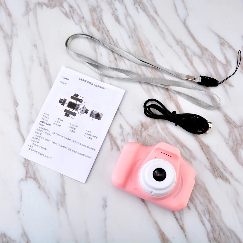 

Children 1080P Digital Camera 2.0 inch LCD HD Mini Camera, Children's Educational Toy Baby Gift Birthday Gift Digital Camera