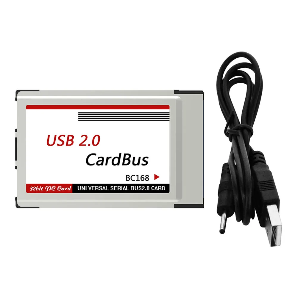 Новый Ноутбук PCMCIA к USB 2 0 CardBus конвертер портами плата PCI Express адаптер для карт |