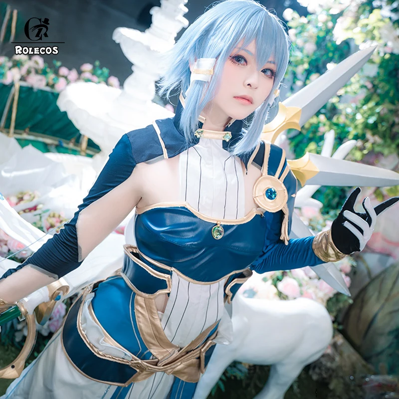 ROLECOS аниме меч искусство онлайн косплей костюм Asada Shino для костюмированных