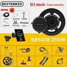 36V 250W Bafang BBS01 мотор с середной передачей Электрический велосипед набор для преобразования электровелосипеда с tft-дисплеем C18 G340.250 двигатель