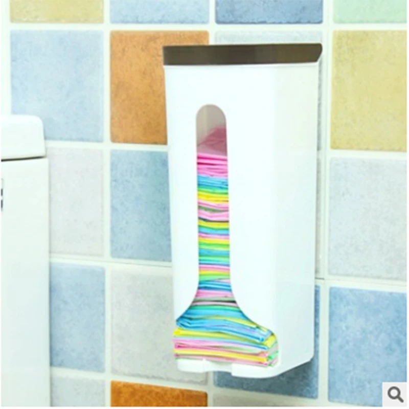 Коробка для хранения мешок кухонного мусора коробка товаров дома Настенная