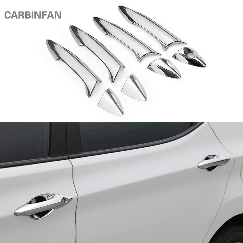 Накладка на ручки двери Стайлинг автомобиля внешняя защитная наклейка чехлы для