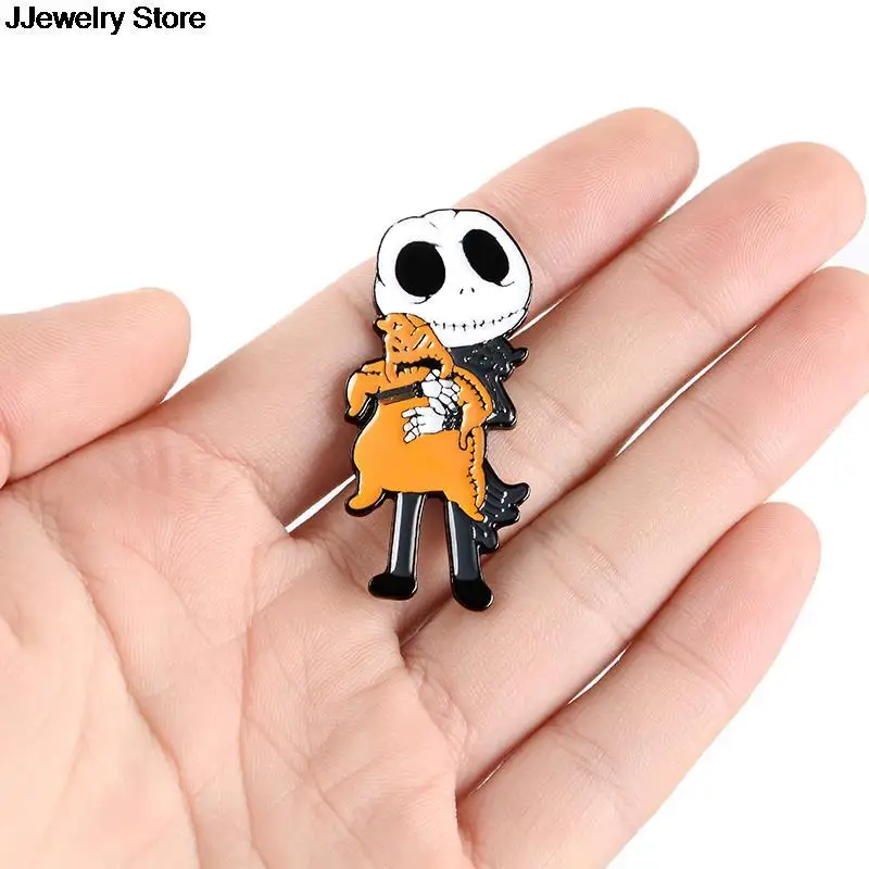 Креативный череп Медведь Брошь отворот мода прекрасный Pin Ювелирные изделия на