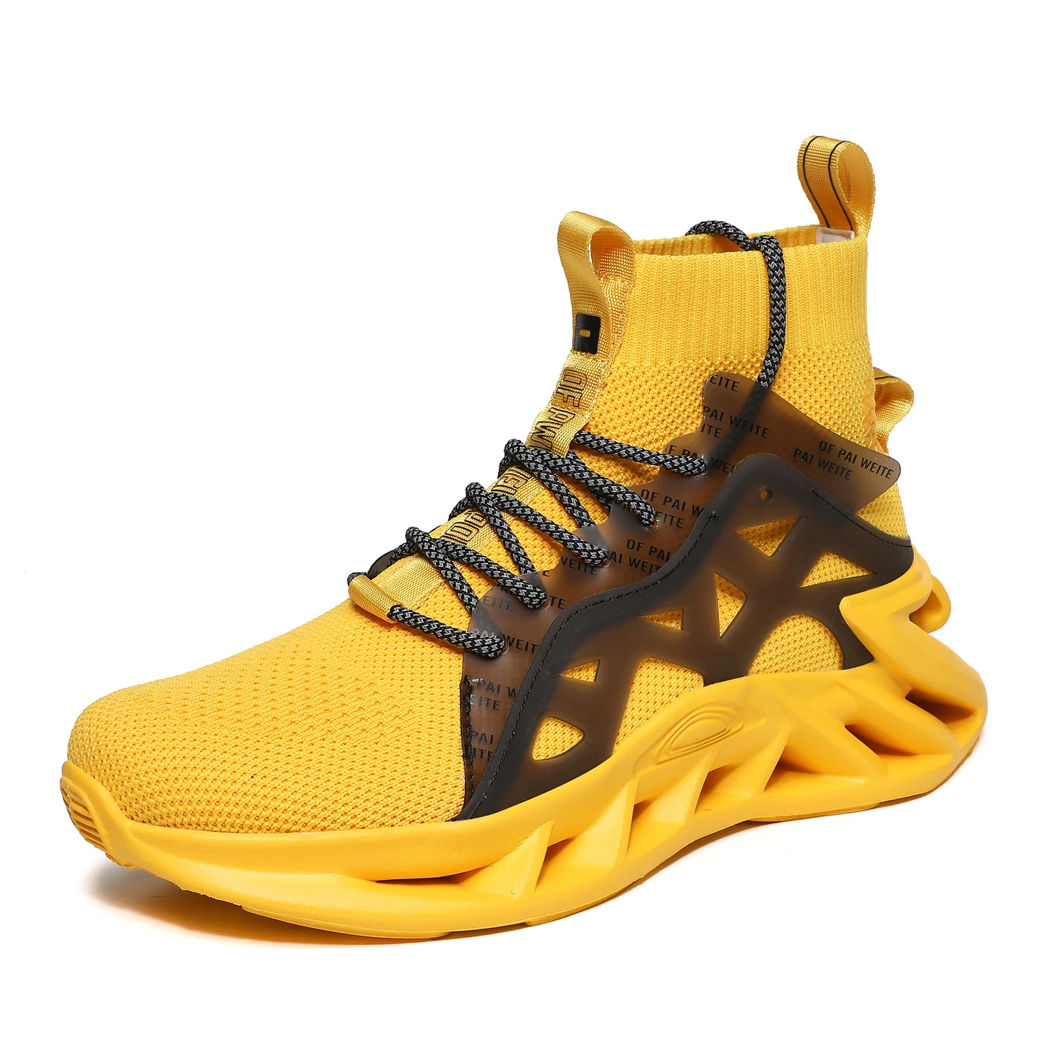 

2020 New Blade Running Shoes Men Fitness Running Sneakers Male Comfortable Soft Cushioning Athletic Training Footwear Plus size