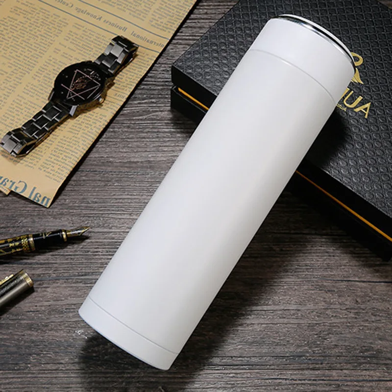 Однотонная бутылка для воды из нержавеющей стали термоизоляционный термос с