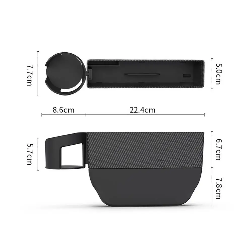 

Car Storage Box Seat Gap Tidy Phone Charger Leather Organizer Glasses Coins Keys Card Holder Storage Organizer Car Accessories