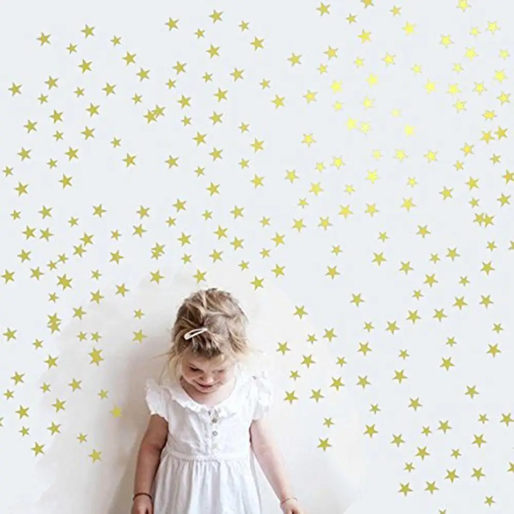 Наклейка с золотыми звездами умная наклейка клейкой этикеткой 2 дюйма 500 шт. в