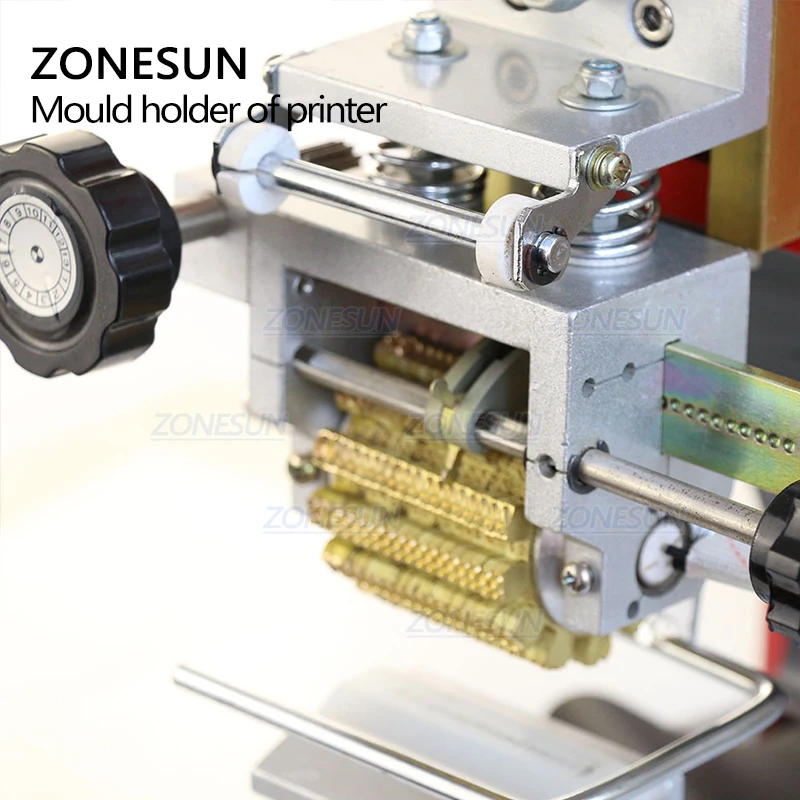 ZONESUN ZY-RM2-DP пневматический набор кодов аксессуары для принтера Тепловая лента