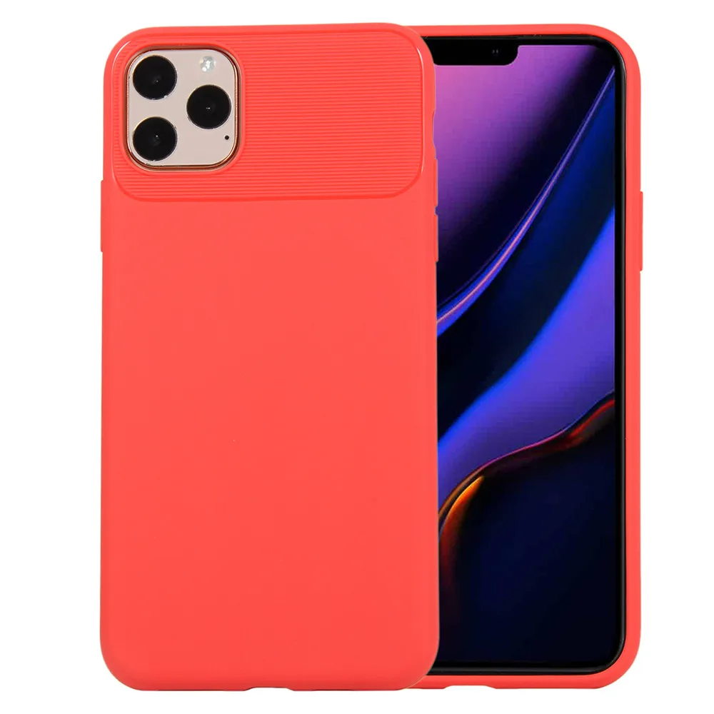 Новое поступление противоскользящий Мягкий силиконовый чехол из ТПУ для iPhone 11 Pro