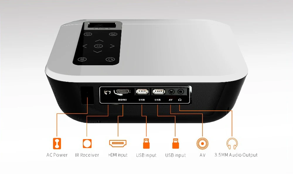 ALSTON T8 Full HD 1080p проектор 4k 5000 люмен кинопроектор видеопроектор HDMI USB AV с подарком