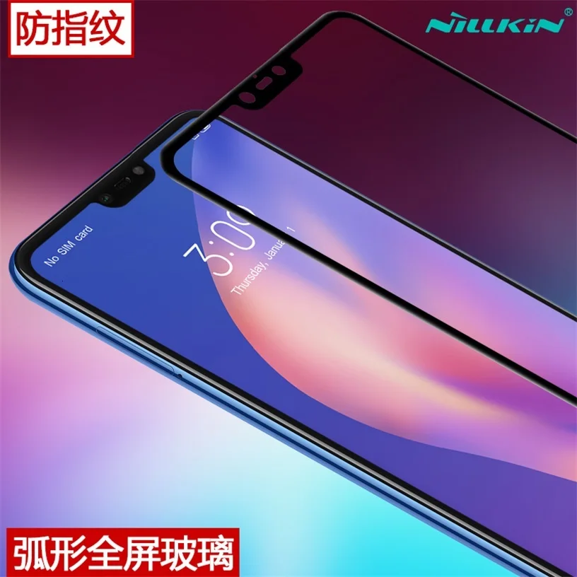 Для Xiaomi Mi 8 Lite закаленное стекло для Xiaomi Mi 8 Lite стекло Nillkin CP+ 2.5D полное покрытие защита экрана