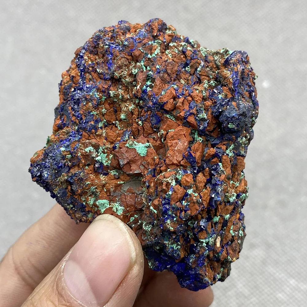 

Natural azurite mineral cristal espcime da provncia de anhui, china H39#