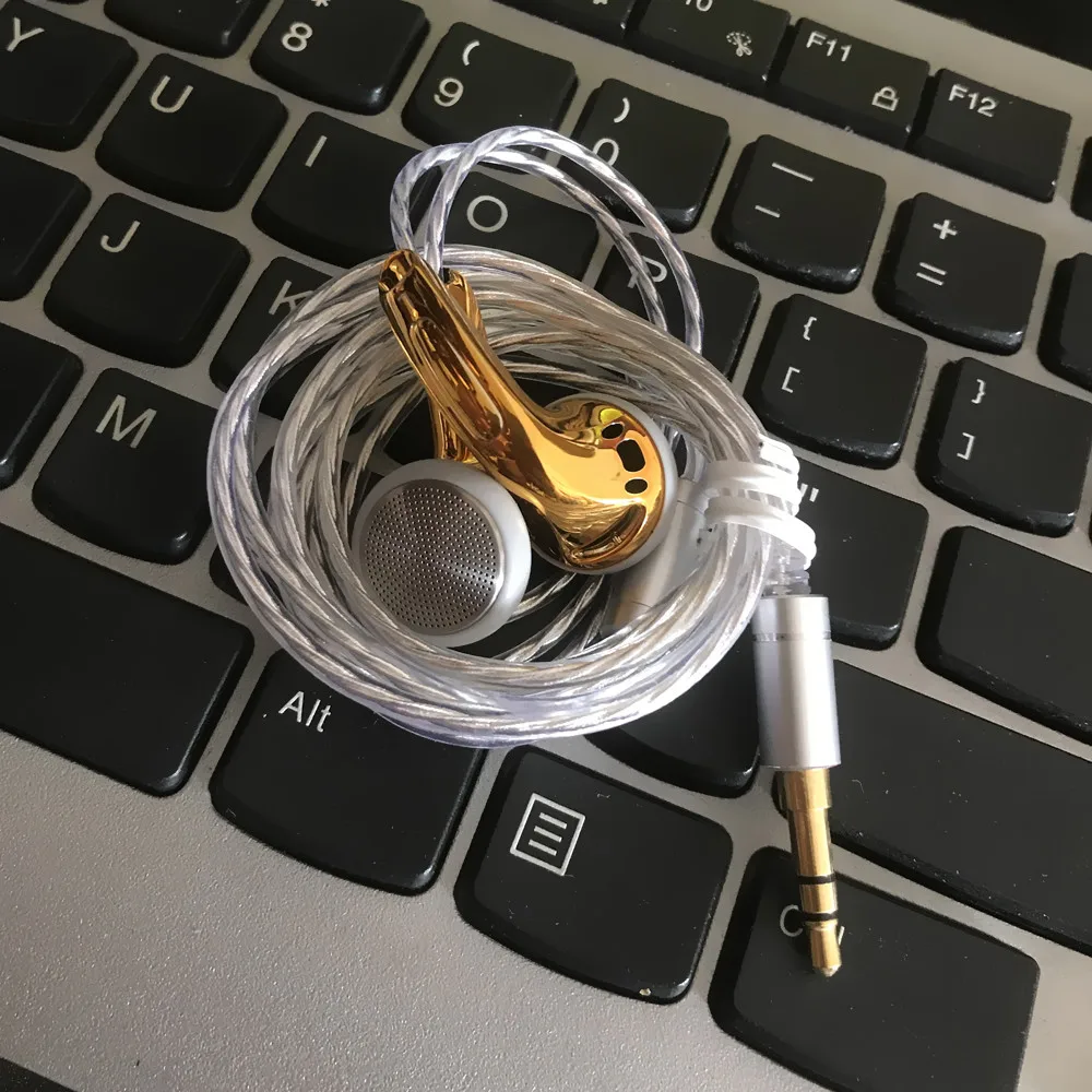 Champagne Gold DIY Tingo TC400 наушники-вкладыши HiFi Bass Sound наушники плоский беспроводной наушник Pk MX985 EMX500S TC200 обновленная версия - Цвет: Champagne Gold