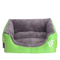 dogs bed for small medium large dogs big basket pet house waterproof bottom soft fleece warm cat bed sofa house smlxl