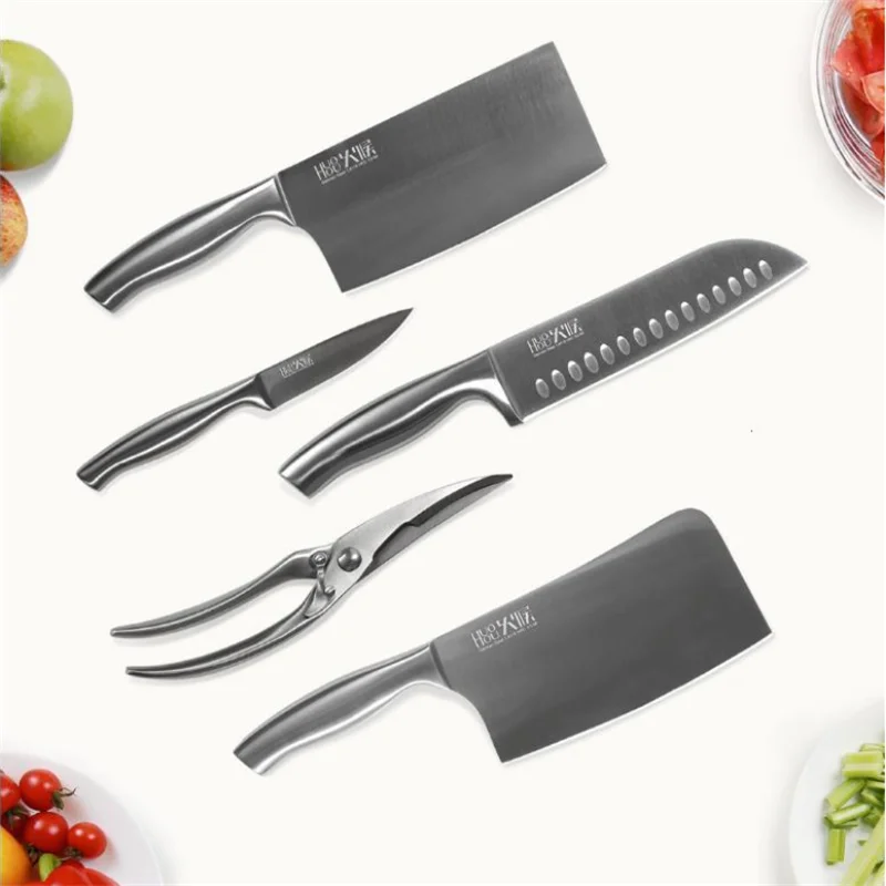 Original Xiaomi HuoHou Kitchen Knife Set 6 Pieces set Extreme Long-lasting Sharp Kitchen Knife Set