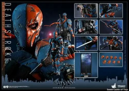 

1/6 Hot Toys Action Figure Arkham Oringis Deathstroke VGM30 In Stock The Best Price