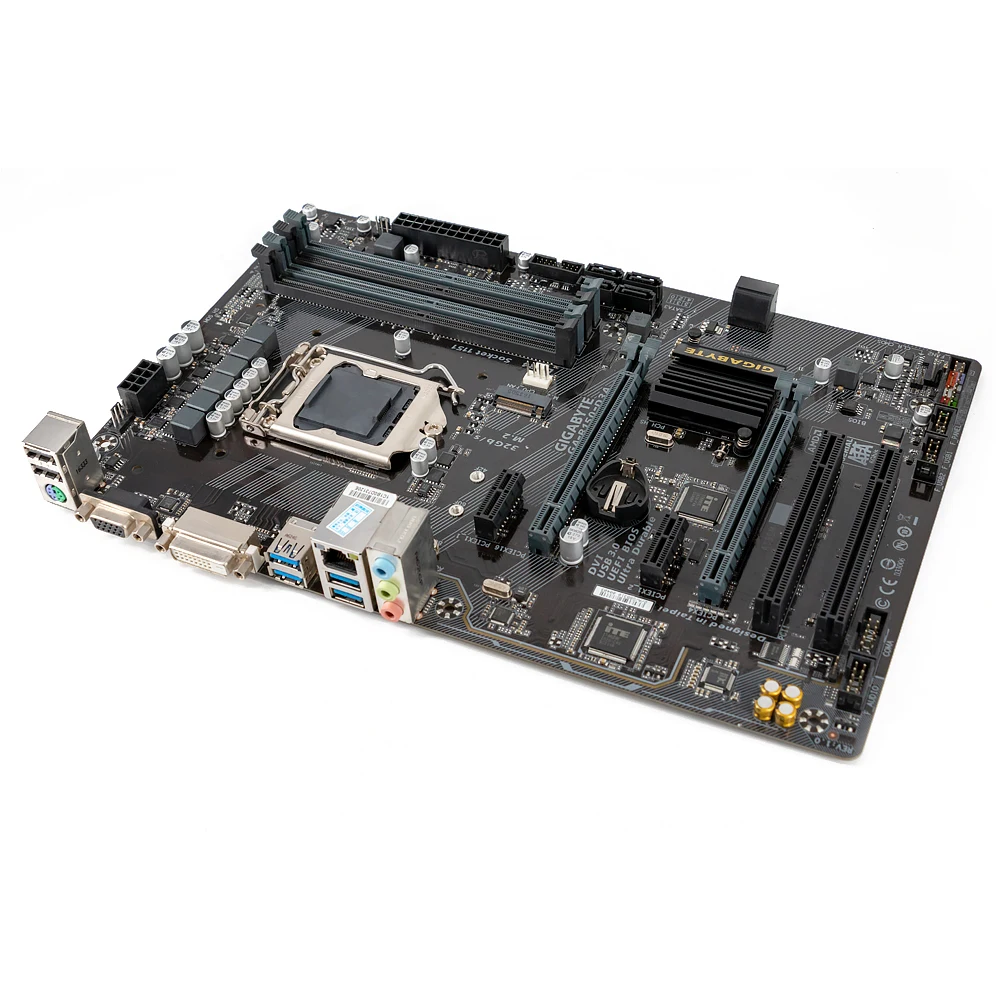 Gigabyte GA-B150-D3A рабочего Материнская плата B150-D3A B150 LGA 1151 Core i7 i5 i3 DDR4 64G SATA3 USB3.0 VGA, HDMI, DVI HDMI M.2 блок питания ATX