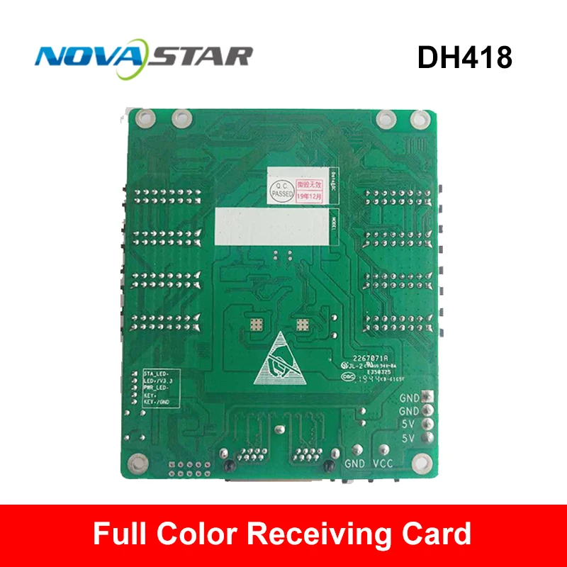 DH418 Novastar приемная карта 8 портов HUB75 светодиодный модуль 256*256 резервная