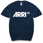 Мужская хлопковая футболка teeshirt ARRI, летняя, с логотипом, с камерой, Прямая поставка