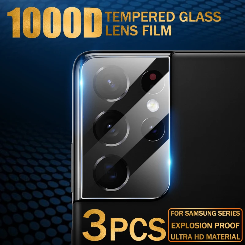 

Закаленное стекло 1000D для Samsung S21, S20, S10, S9 Plus, защита объектива задней камеры для Samsung A52, A72, A51, A71, A12, A32, Note 20