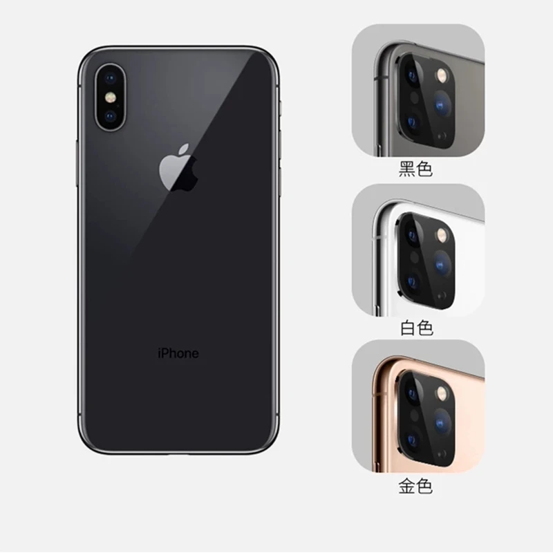 Для iphone X XS MAX XR быстрая замена на 11 PRO/iphone 11Pro наклейка рассеиватель
