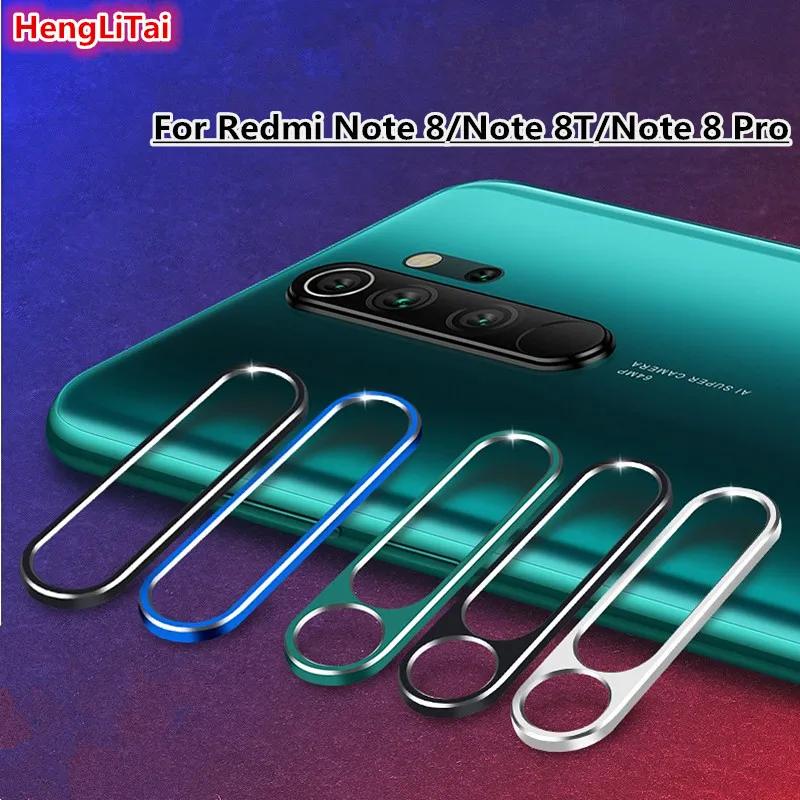 Алюминиевое кольцо для защиты объектива камеры Xiaomi Redmi Note 8/Note 8T/Note 8 Pro защитные