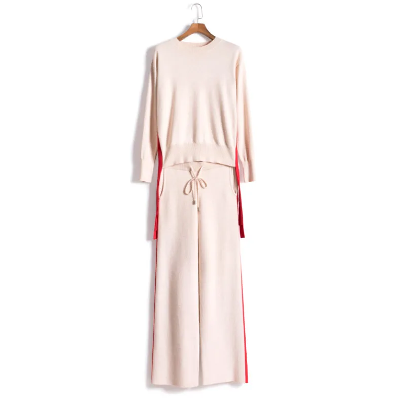 30% шерсть + 45% кашемир вязаные теплые костюмы бандажный кашемировый шерстяной