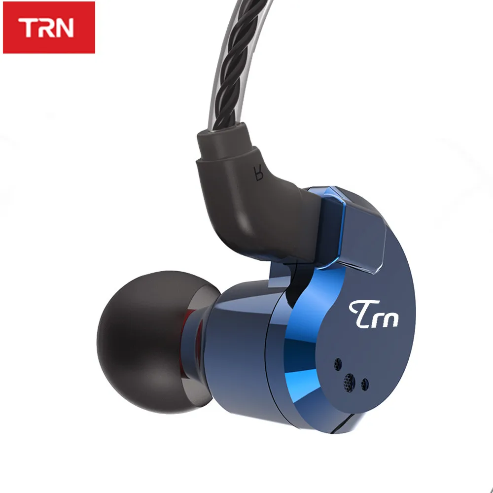 TRN V80 2DD 2BA гибридные наушники-вкладыши Hi-Fi Monito спортивные наушники для бега наушники со съемным кабелем ZST V30 ES4 24h