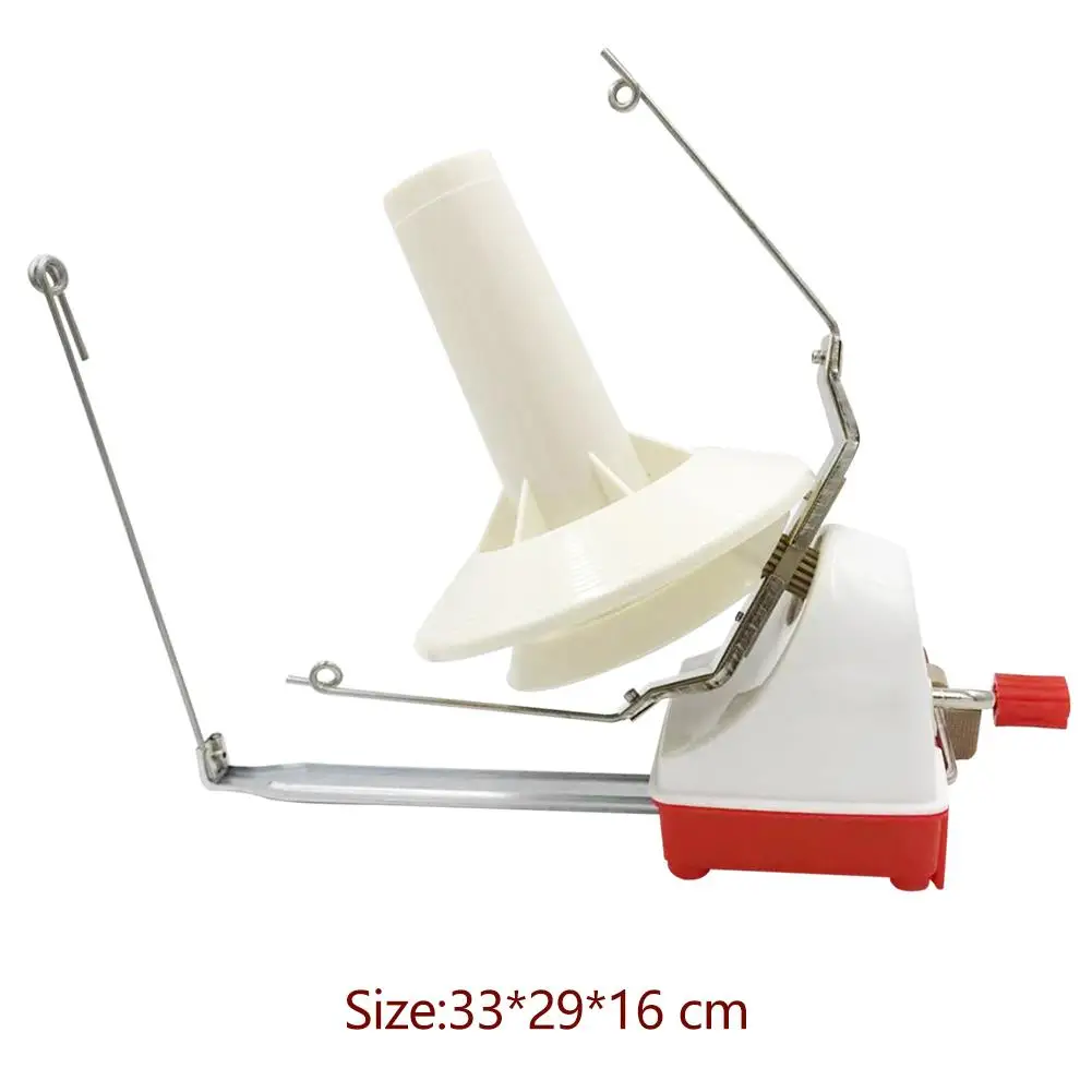

Hand Operated Swift Yarn Fiber String Ball Coiler Household Wool Winder Holder After Improvement Hanging Rod Lengthen