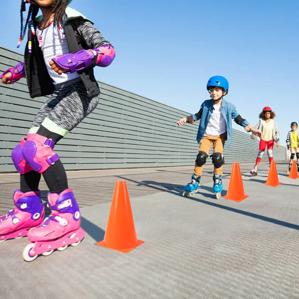 24 Упак. 7 дюймовый пластиковый высококачественный конусный маркер для футбольных