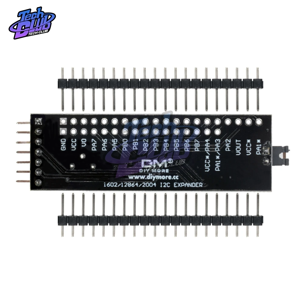 MCP23017 12864 LCD I2C IIC TWI последовательный интерфейс SPI плата адаптера модуль