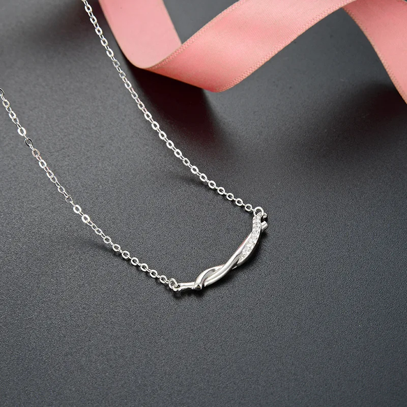 

S925 Sterling Silver Creative Simple Style Personality Trend Pendant Necklace Fashion Fashion Clavicle Chain Jewelry Wholesale