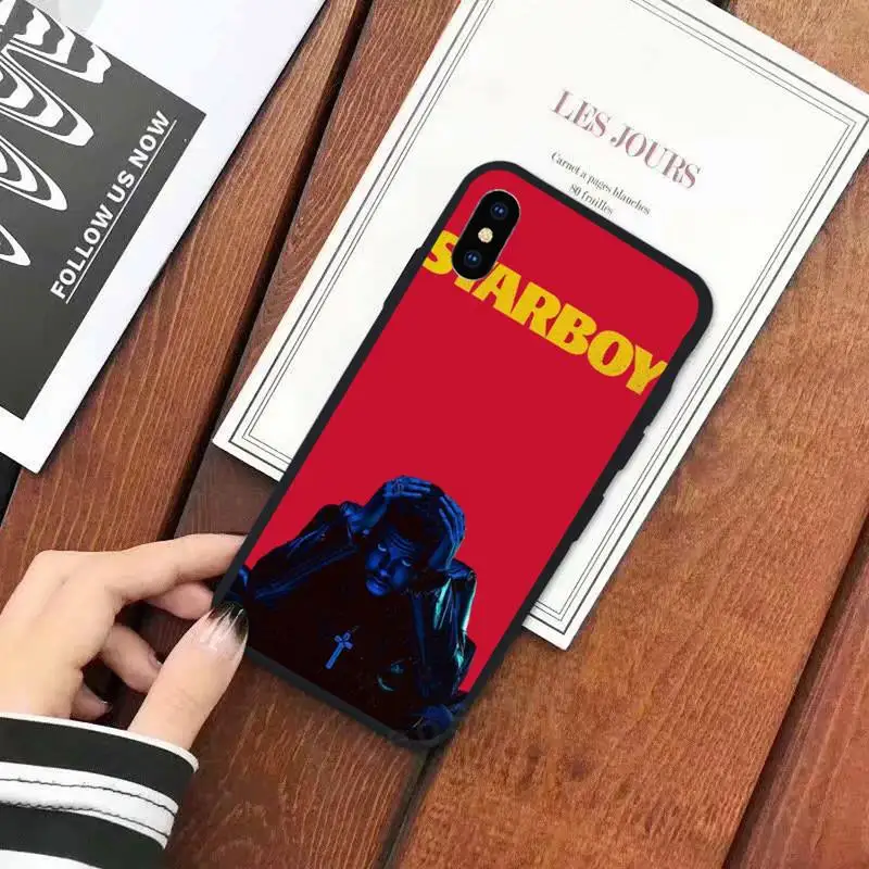 

The Weeknd Starboy Pop rapper Phone Case for iPhone 11 12 mini pro XS MAX 8 7 6 6S Plus X 5S SE 2020 XR