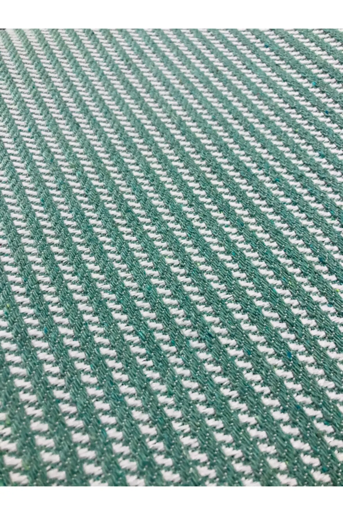 

Strped Bed Cover- (230x240) - Mint Green 240x230 arafsz Cotton