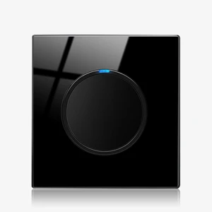 Retro Light Switches Wall PC Panel Black TV USB Sockets Power Outlet Parts Sockets Press button Interruptor