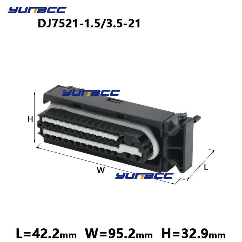 

1 Set 52 Pin Engine Gearbox ECU Plug Auto Computer Welding Plate Control System Connector For VW 09G09D 1J0906380B 1393450-1