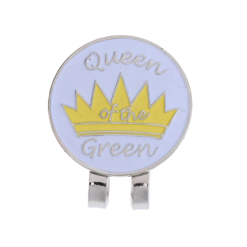 

Hot-Crown Golf Hat / Cap Clip with netic Golf Marker for Golf Training Aid Golfer Funny Gifts